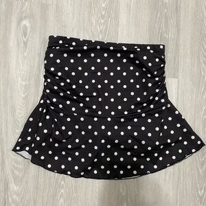 polka dot skirt
